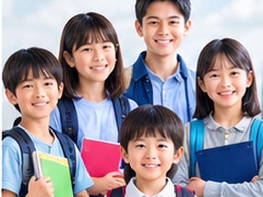 New Age Kids School の生徒たち